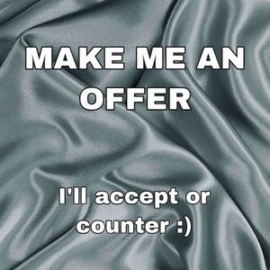 Make an offer on any item you like